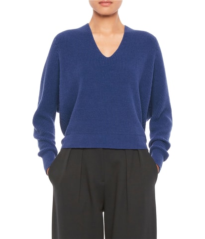 Ribbed Pullover Sweater