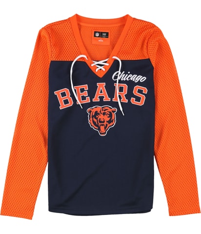 Chicago Bears Lace-Up Graphic T-Shirt