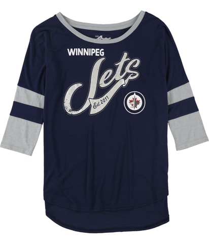Winnipeg Jets 3/4 Sleeve Graphic T-Shirt