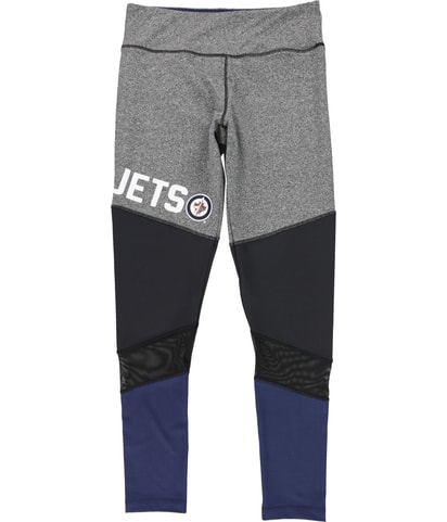 Winnipeg Jets Tapered Compression Leggings Athletic Pants