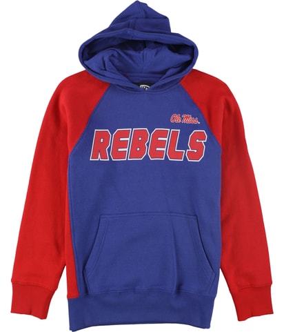 Ole Miss Rebels Colorblock Hoodie Sweatshirt