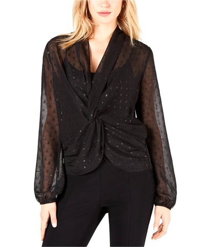 Twist Front Shell Blouse