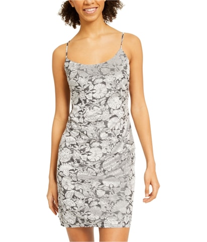 Velvet Burnout Slip Dress