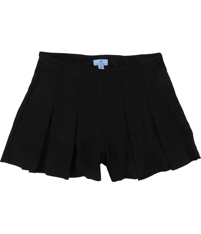 Solid Pleated Casual Walking Shorts