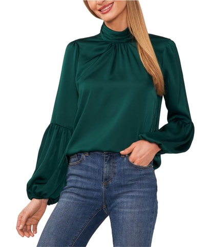 Autumn Hues Knit Blouse