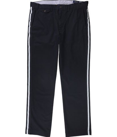 Stretch Straight-Fit Straight Leg Relaxed Chino Casual Pants