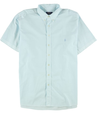 Mineral-Dyed Oxford Button Up Shirt