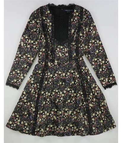 Floral-Print Fit & Flare Dress