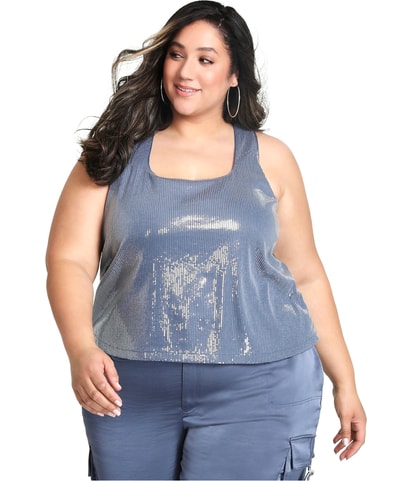 Sequined Tank Top