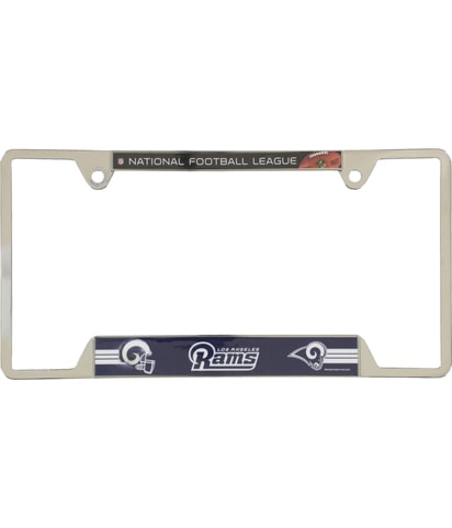 LA Rams License Plate Frame Souvenir