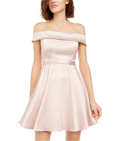 Solid Cocktail Dress