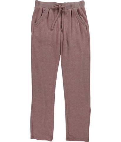 Cozy Solid Straight Leg Relaxed Lounge Casual Pants