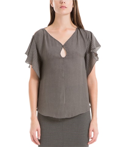 Printed Knit Blouse