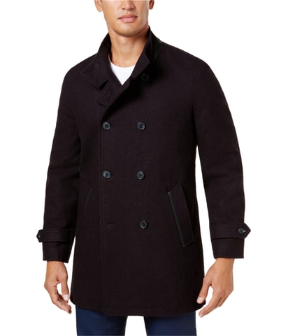 Double-Breasted Parka Coat