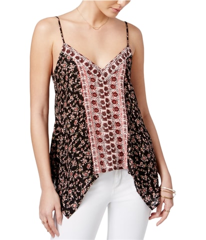 Handkerchief Hem Knit Blouse