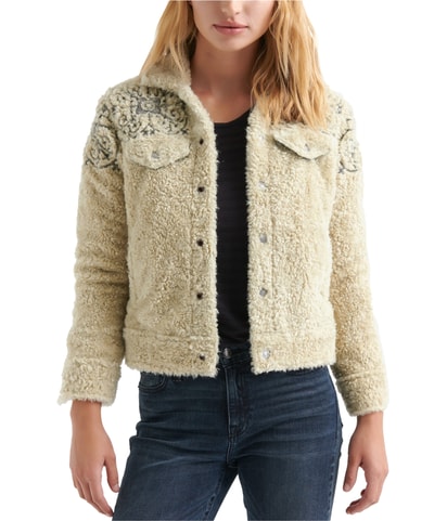 Sherpa Jean Fleece Jacket