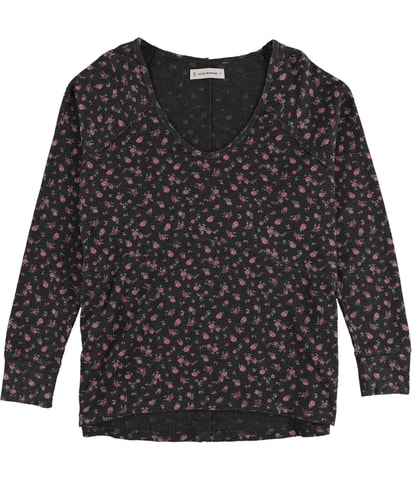 Floral Print Basic T-Shirt