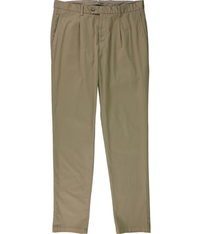 Solid Straight Leg Casual Pants