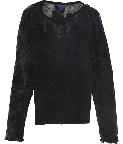 Aeropostale Fitted Lace Shell Blouse