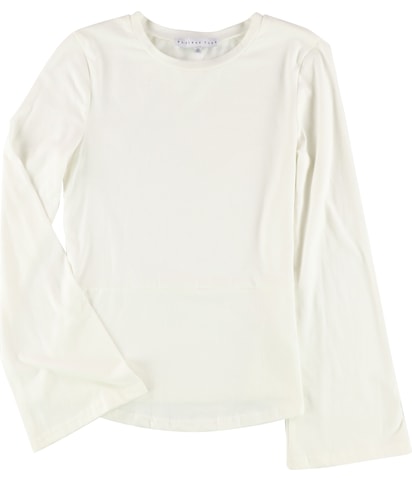 Lantern Sleeve Basic T-Shirt