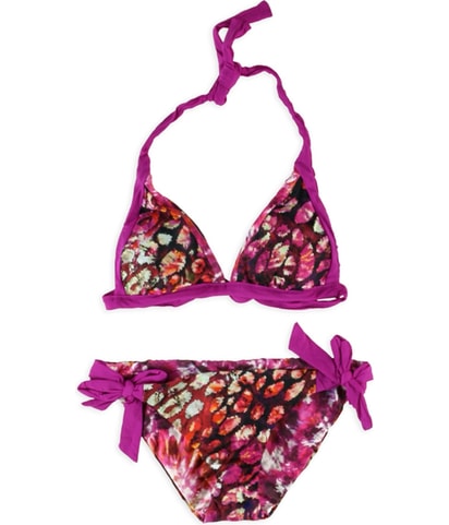 Printed Reversible 2 Piece Bikini
