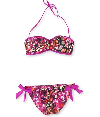 Printed Push Up Reversible 2 Piece Bikini