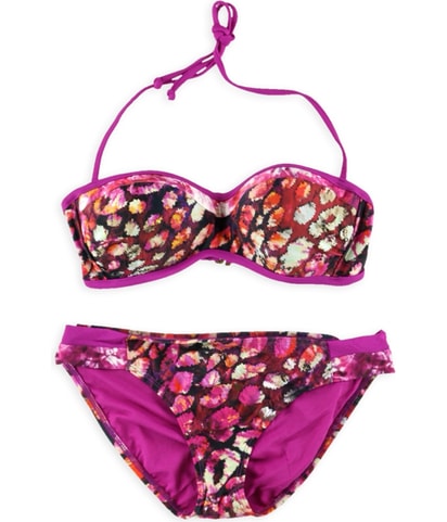 Printed Side Tab 2 Piece Bandeau