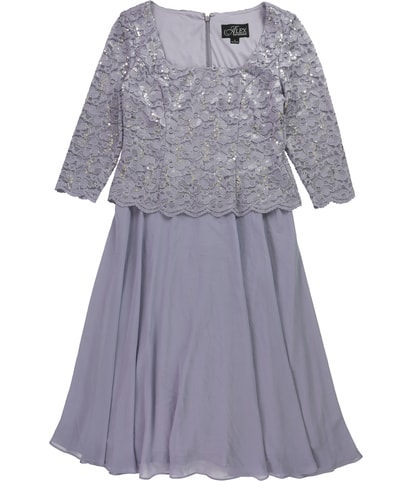 Lace Top Cocktail Dress
