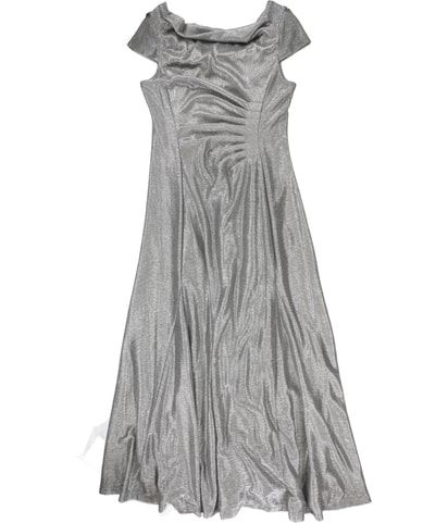 Ruched Gown Dress