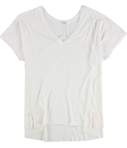 Waffle Back Heathered Basic T-Shirt