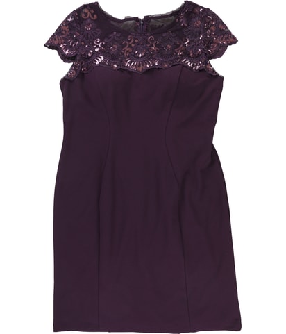 Cap Sleeve Sheath Dress