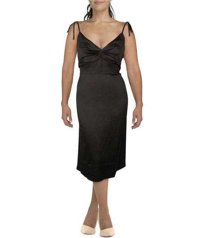 Satin Midi Dress