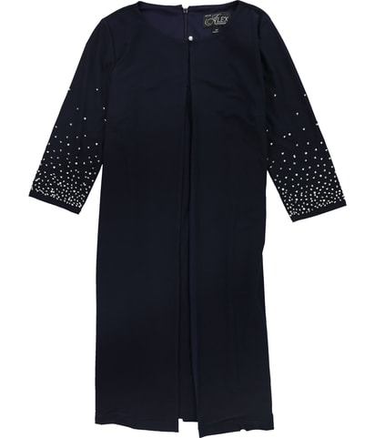 Embellished Layered Dress