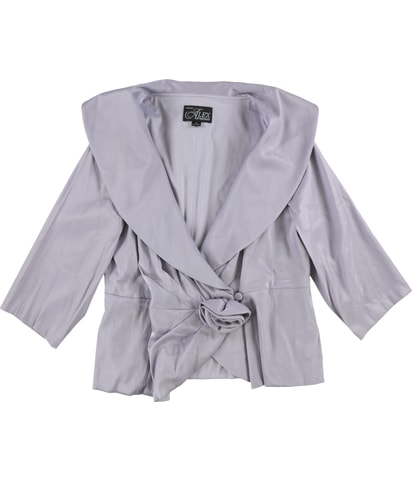 Rosette Peplum Blouse