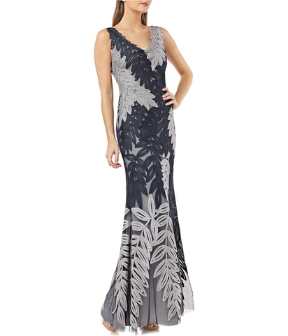 Leaves Gown Dress