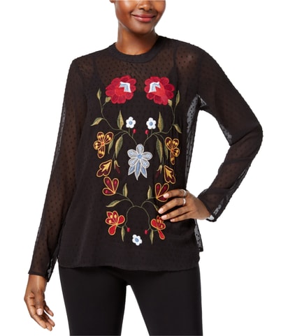 Embroidered Tunic Blouse