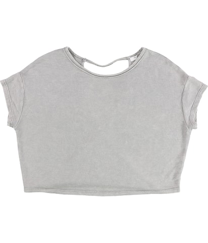 Twist Back Basic T-Shirt