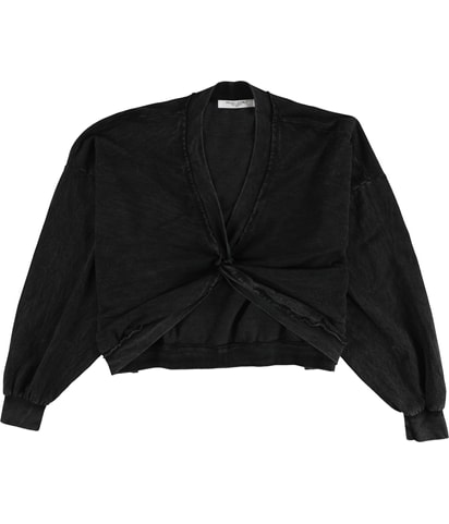 Acid-Wash Knot Sweatshirt
