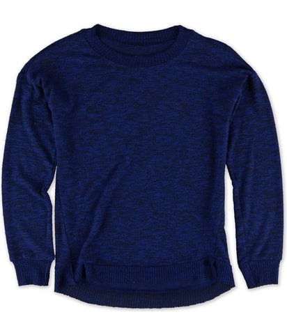 Marled HI-Lo Pullover Sweater