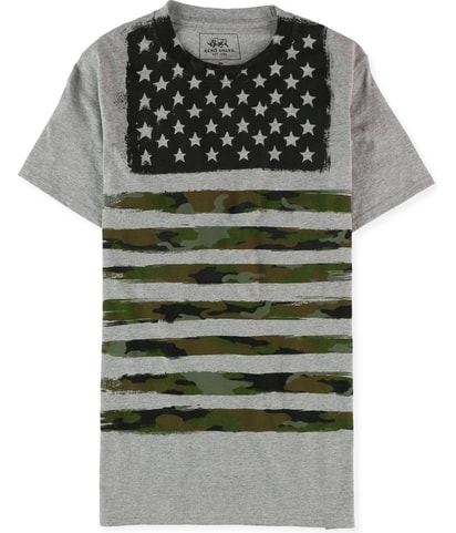 Camo Stars And Stripes Graphic T-Shirt