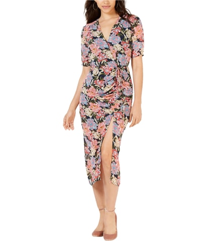 Ruched Midi Dress