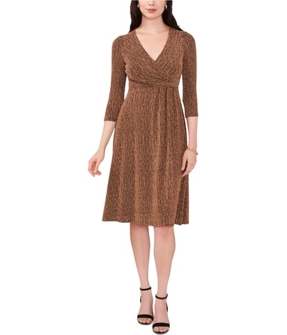 Faux Wrap Dress