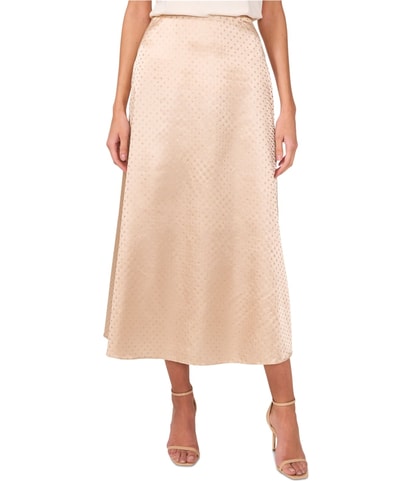 Embellished Midi A-line Skirt