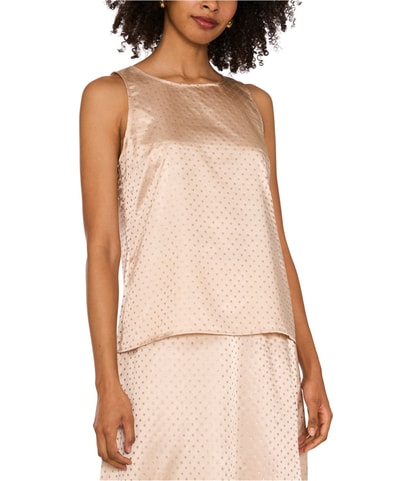 Embellished Sleeveless Blouse Top