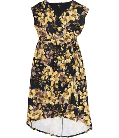 Floral-Print Maxi Dress
