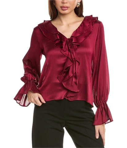 Stylish Ruffled Blouse