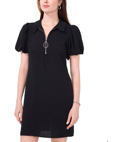 Ring Pull Shift Mini Dress