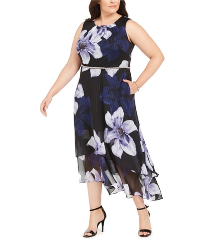 Floral Fit & Flare Dress