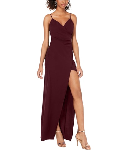 High Slit Gown Dress
