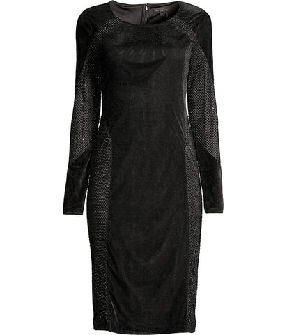 Mesh Shift Dress